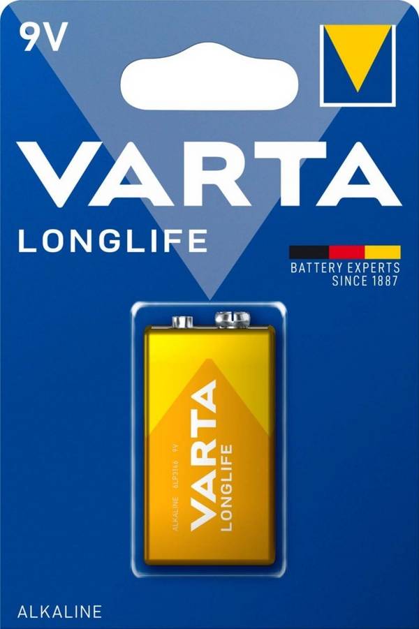 10 Stk. Varta Cons.Varta VARTA Longlife 9V 041221