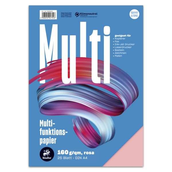 Multifunktionspapier A4 160g/qm VE=25 Blatt lila-0