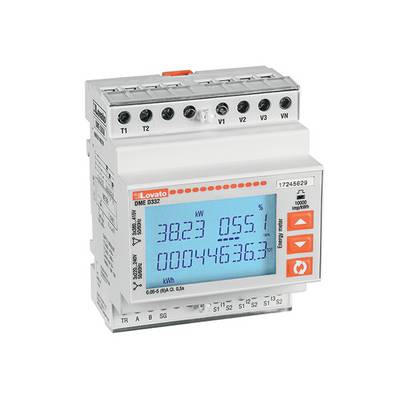 Lovato Electric DMED332 digitaler 3-phasiger Wechselstromzähler 80A 380-415Vac LCD Display Multimessung M-Bus Stromwandl-0