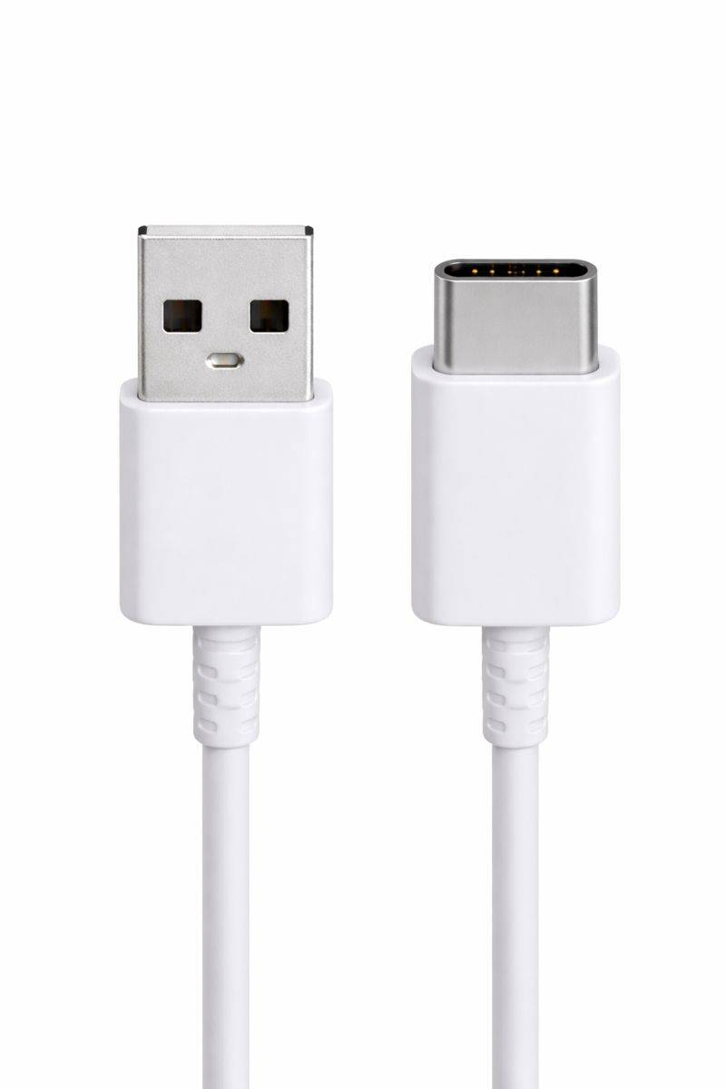 USB-A auf USB-C Ladekabel, 1,2 m, weiß-1