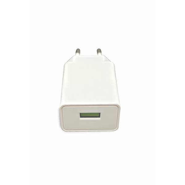 USB-A Netzadapter 10W Weiß – Kompaktes Ladegerät für Smartphone & Tablet