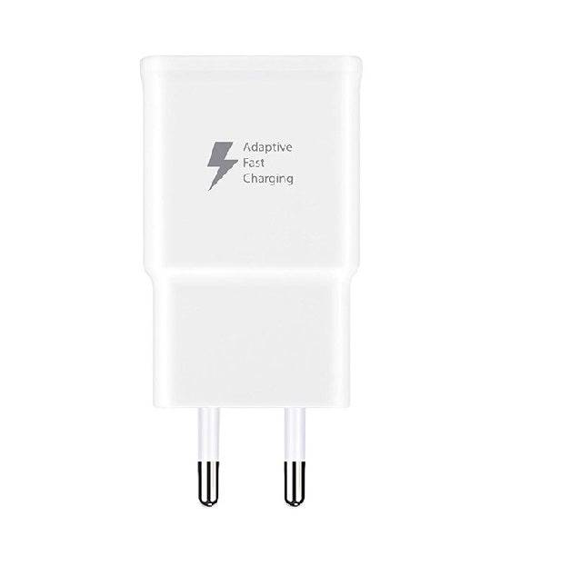 USB-Ladegerät Set Weiß – USB-A Netzteil + USB-C Kabel, Schnellladen, kompatibel mit Samsung Galaxy S25/S24/S23/S22/S2-1