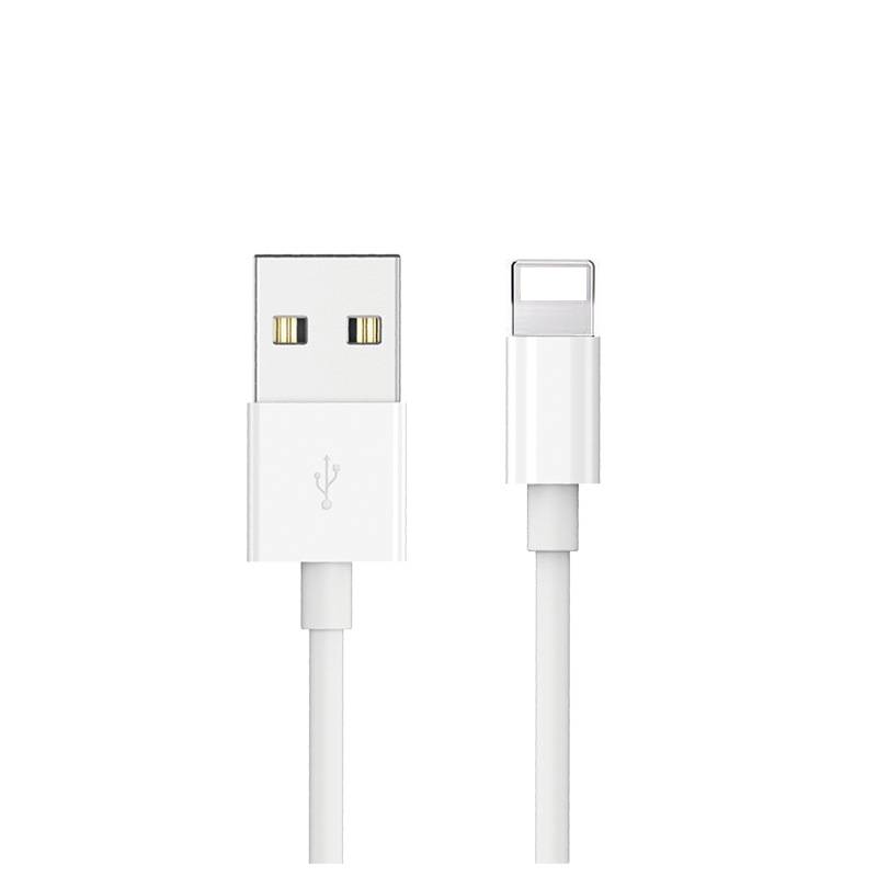 USB-A auf Lightning Ladekabel, 1m, weiß-1