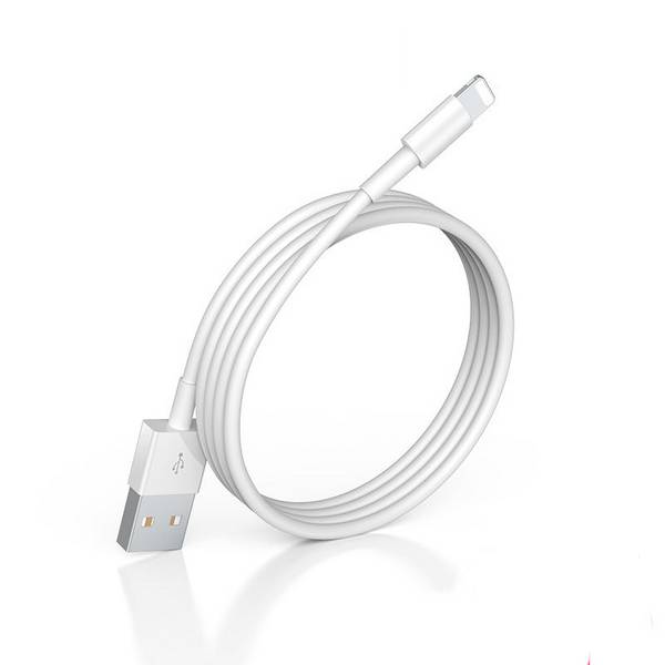 USB-A auf Lightning Ladekabel, 1m, weiß