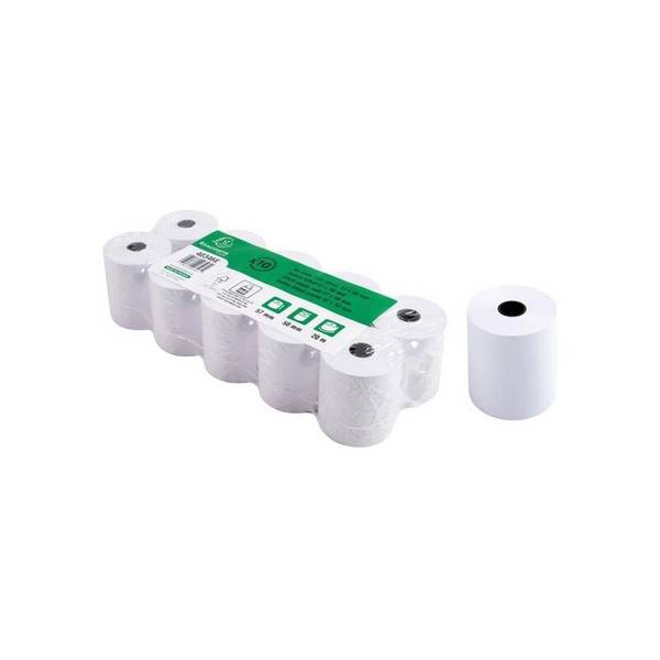 EXACOMPTA Kassenrollen, 57 mm x 11,5 m x 12 mm, extra weiß