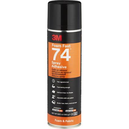 3M Sprühkleber FoamFast 74, orange, 500 ml (9055272)-0