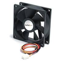 92mm Gehäuselüfter - Lüfter 9cm für PC Gehäuse mit 3-pin Molex Stecker (92mmx92m-0
