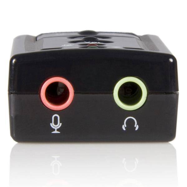 StarTech.com USB Audio Adapter 7.1 - USB auf Soundkarte Virtual 3D Soundeffekt 7.1 - Soundcard mit USB (Stecker) extern-2