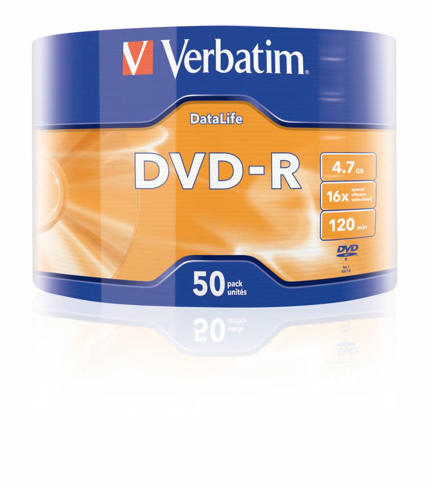 Verbatim DataLife - 50 x DVD-R - 4.7 GB (120 Min.)-3