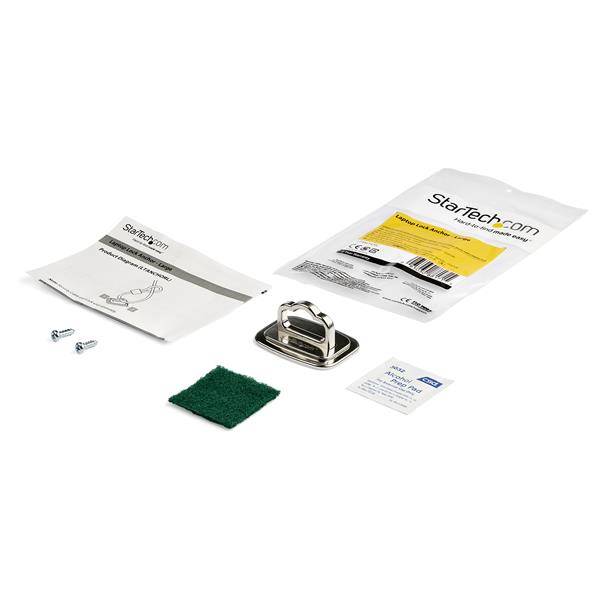 StarTech.com LTANCHORL Notebook-Sicherheits-Kabelverankerung (Stahl, groß, Tisch-Verankerung für Laptop-Kabelschloss)-3