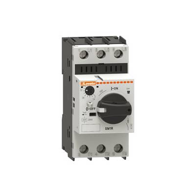 Lovato electric SM1R0063 Motorschutzschalter mit Drehschalter 690V/AC Einstellbereich 0,4-0,63A-0