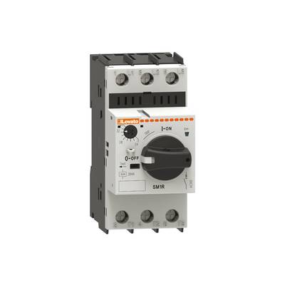 Lovato electric SM1R0650 Motorschutzschalter mit Drehschalter 690V/AC Einstellbereich 4-6,5A-0