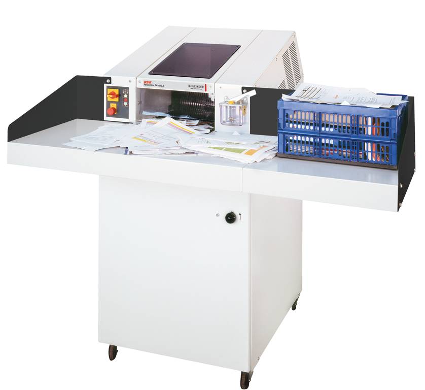 Großmengen-Aktenvernichter HSM Powerline FA 400.2 3,9x40mm-2