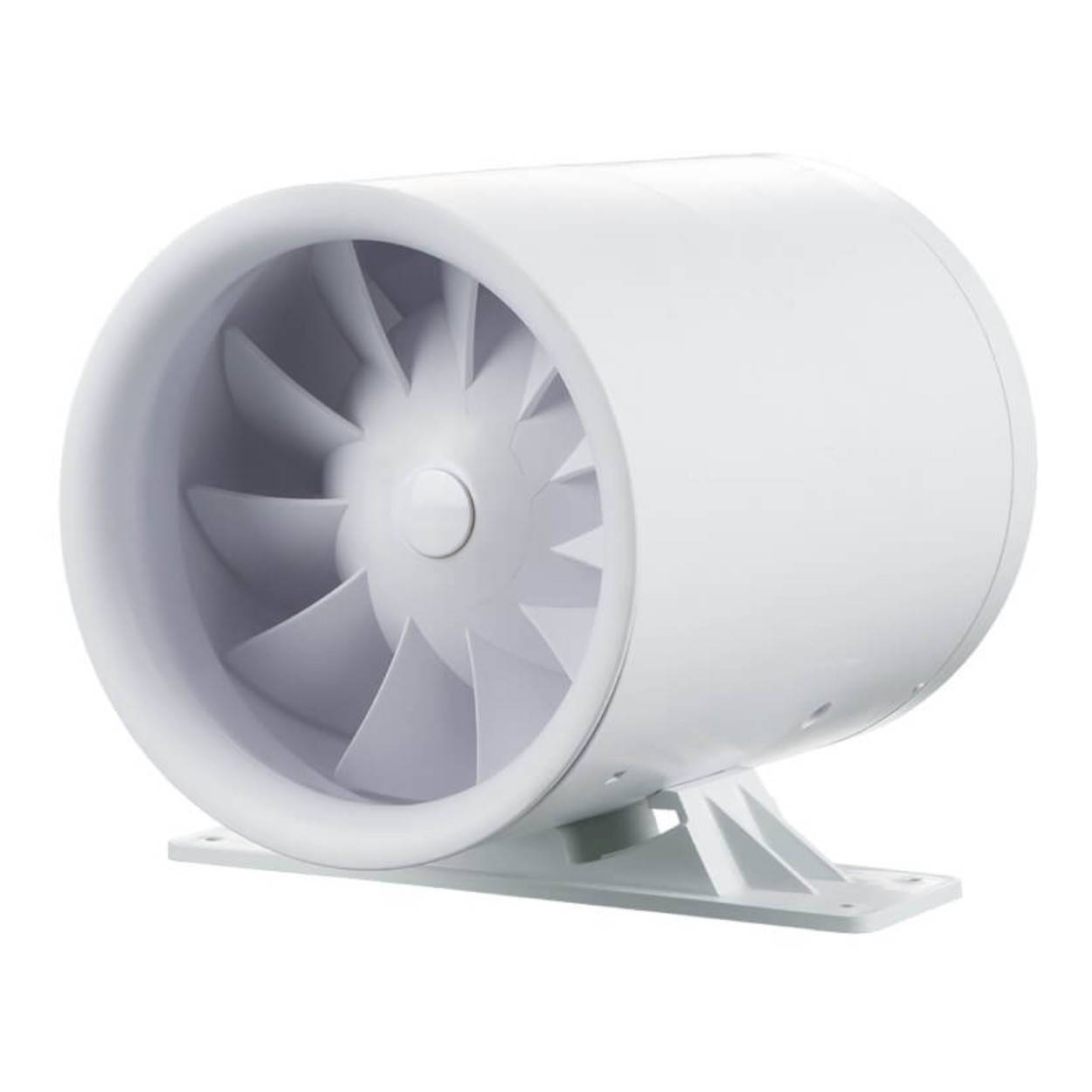 Rohrventilator Einschubventilator mit Montageplatte Quietline-k 100-0