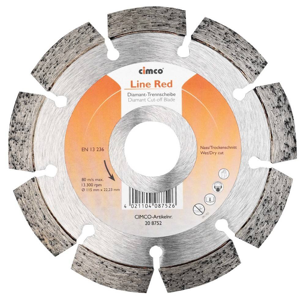Cimco Werkzeuge Diamanttrennscheibe 208752-1