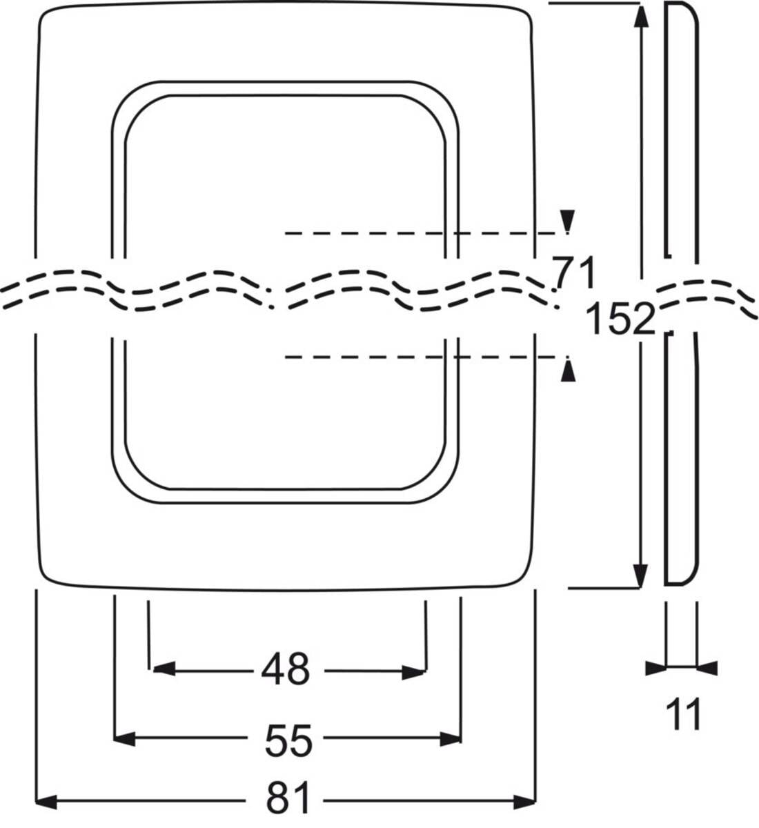 Busch-Jaeger Rahmen 2-fach 2512-212K-102-1
