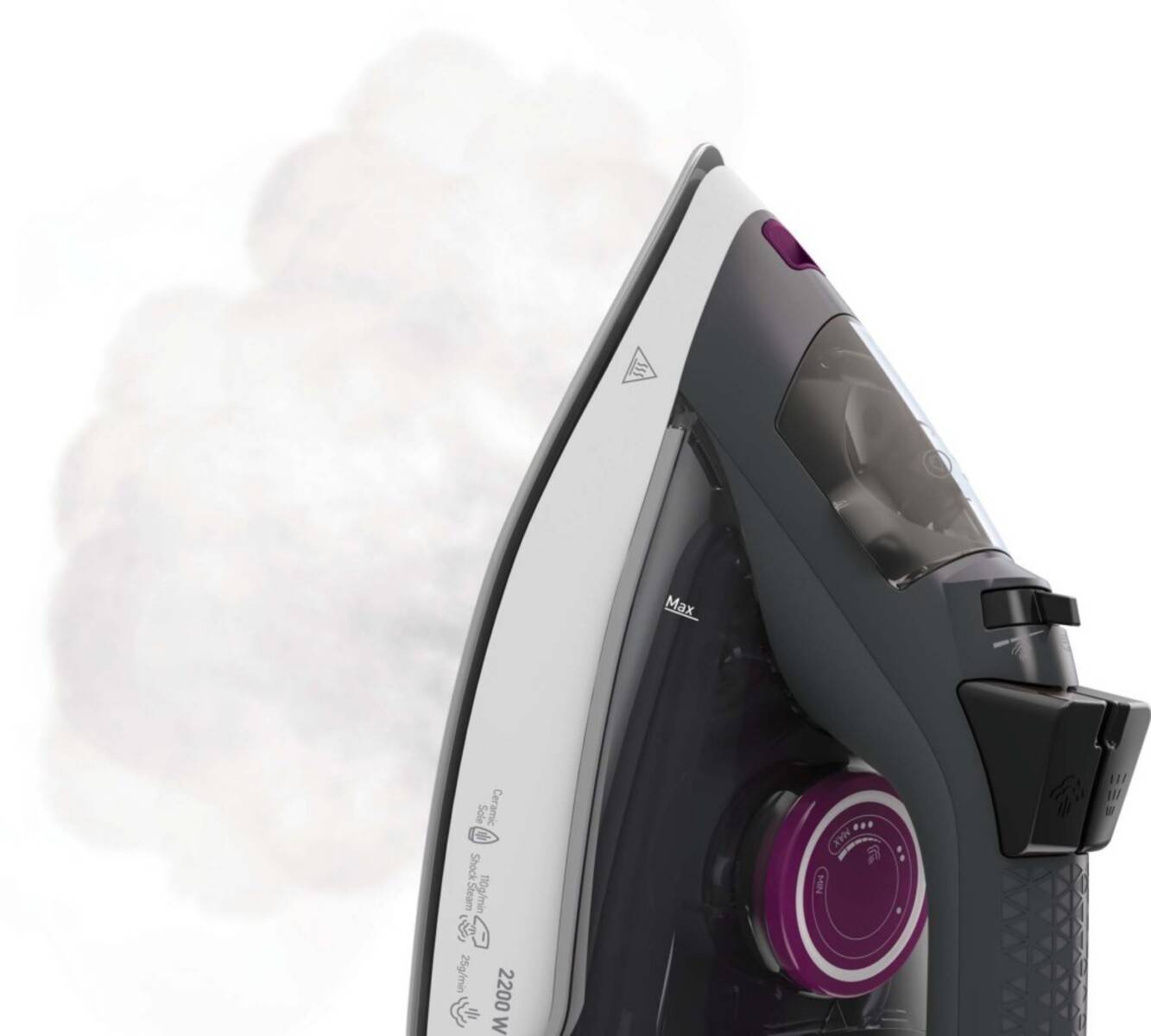 Grundig Dampfbügeleisen SI 4850 gr/ws/lila-2