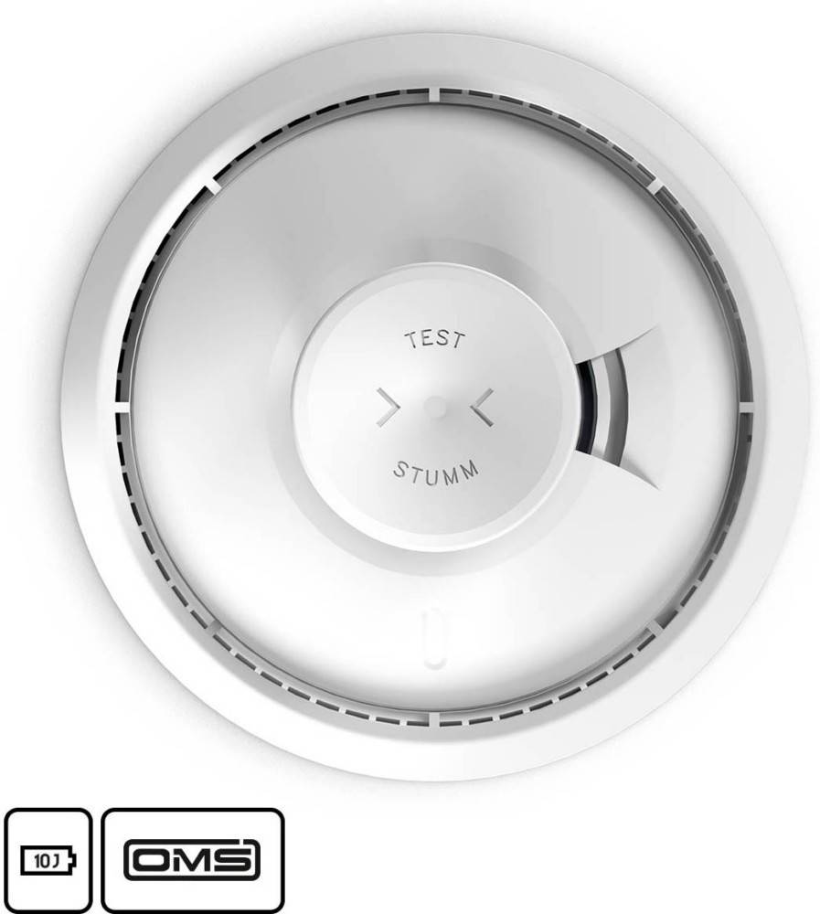 Ei Electronics Rauchwarnmelder 10J-Batt. Ei6500-O