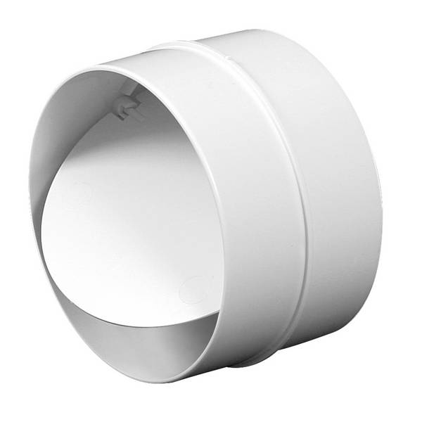 Rohrverbinder mit Rückschlagklappe Circular-V PVC 100 mm