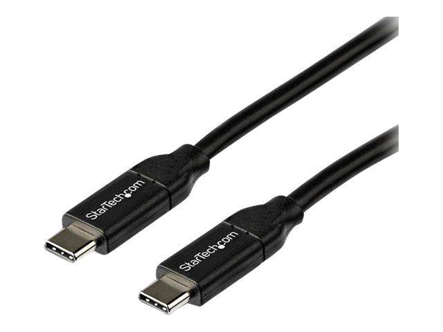 StarTech.com StarTech USB-C auf USB-C Kabel mit 5A Power Delivery - St/St - 2m - USB 2.0 - USB-IF zertifiziert - USB-0