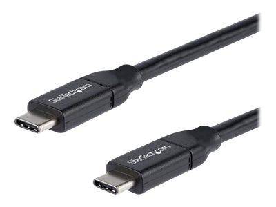 StarTech.com StarTech USB-C auf USB-C Kabel mit 5A Power Delivery - St/St - 2m - USB 2.0 - USB-IF zertifiziert - USB-4