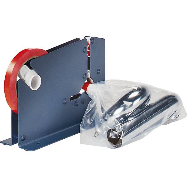 Beutelschließer für 9 - 12 mm Klebeband für Verschluss mit Klebeband. TAKKT Industrial & Packaging GmbH-1