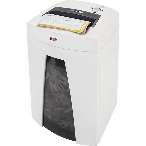 Aktenvernichter für kleinen Bedarf Auffangvolumen 25 l Streifen 39 mm. HSM GmbH & Co.KG 69358349-3