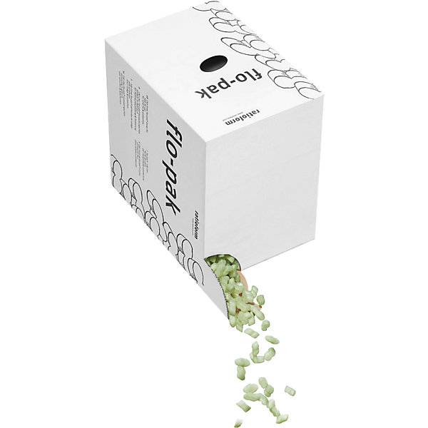Verpackungschips flo-pak® Inhalt 130 l im Spendekarton grün ab 4 Stk. TAKKT Industrial & Packaging GmbH-0
