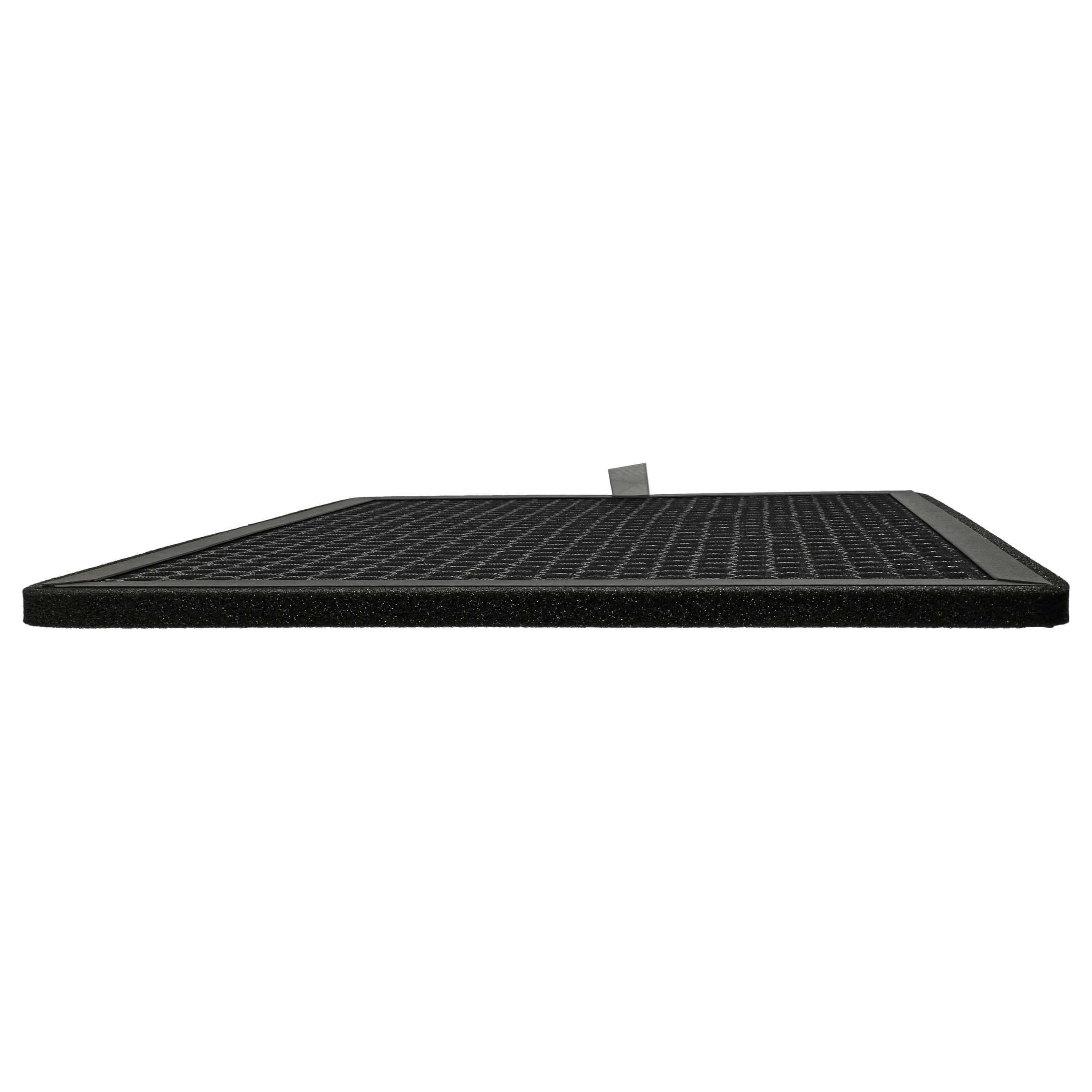 vhbw 5x Aktivkohlefilter kompatibel mit Philips AC3829/10 | AC2889/10, AC2887/10, AC2882/10 Luftreiniger - Luftfilter-3
