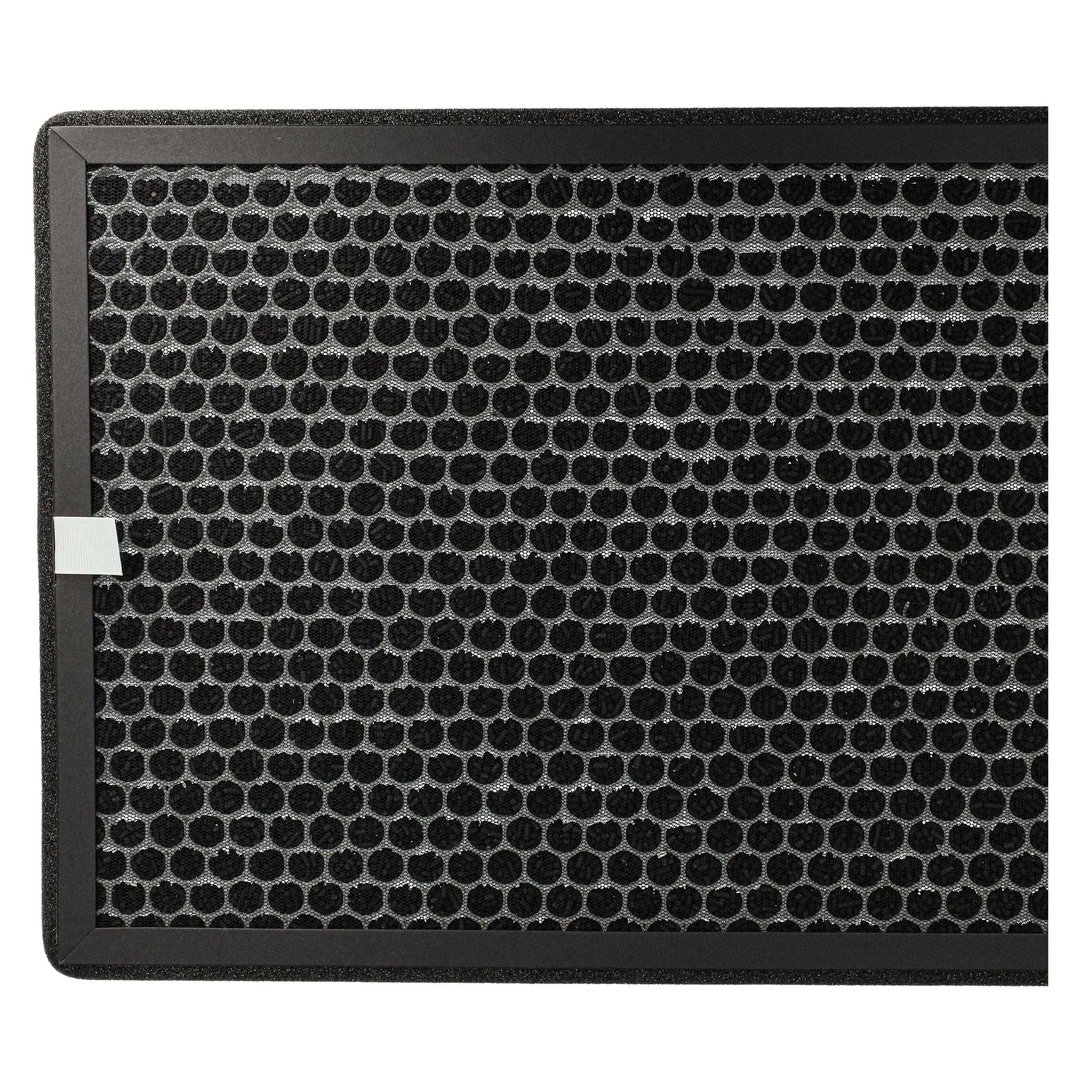 vhbw 5x Aktivkohlefilter kompatibel mit Philips AC3829/10 | AC2889/10, AC2887/10, AC2882/10 Luftreiniger - Luftfilter-4