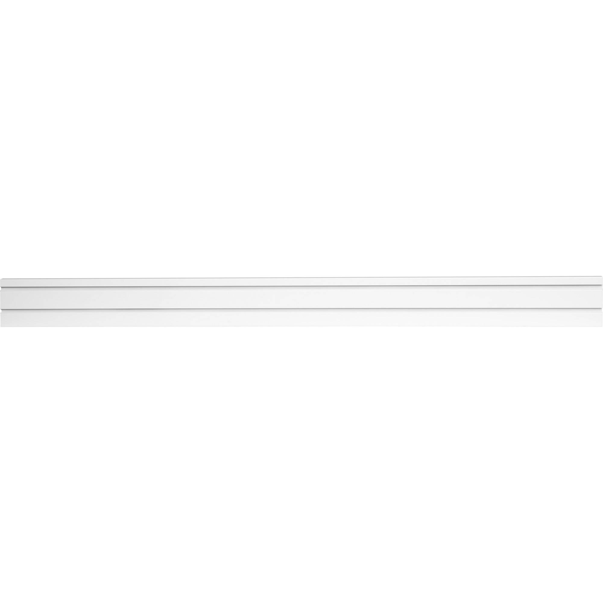 InLine® Slatwall Panel Aluminium, für Wandhalterung, weiß, 1,2m-1