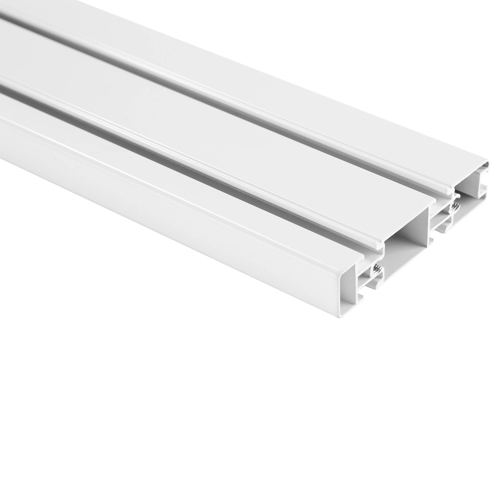 InLine® Slatwall Panel Aluminium, für Wandhalterung, weiß, 1,2m-2