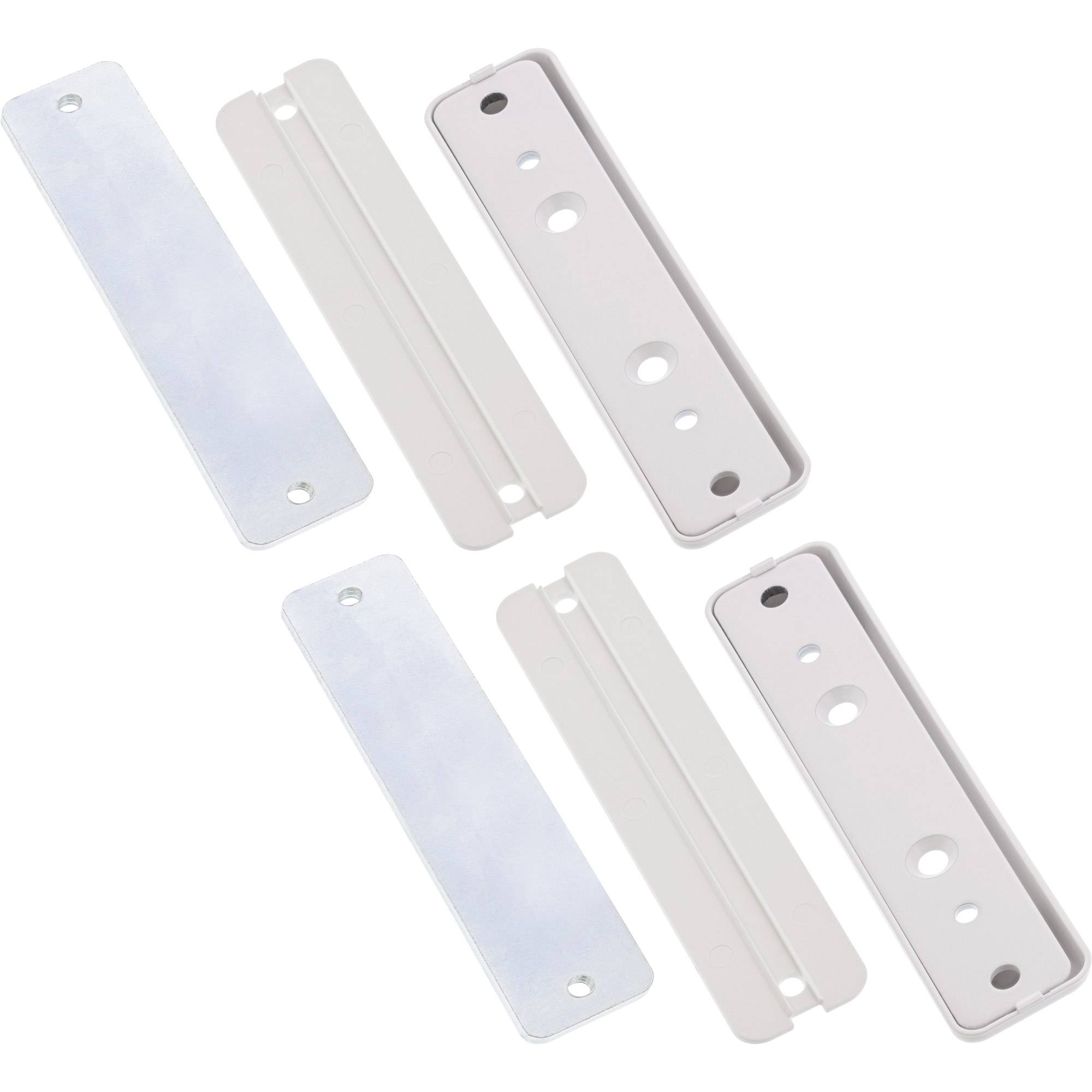 InLine® Slatwall Befestigungskit, für Tischhalterung Panel, 2er Set-1