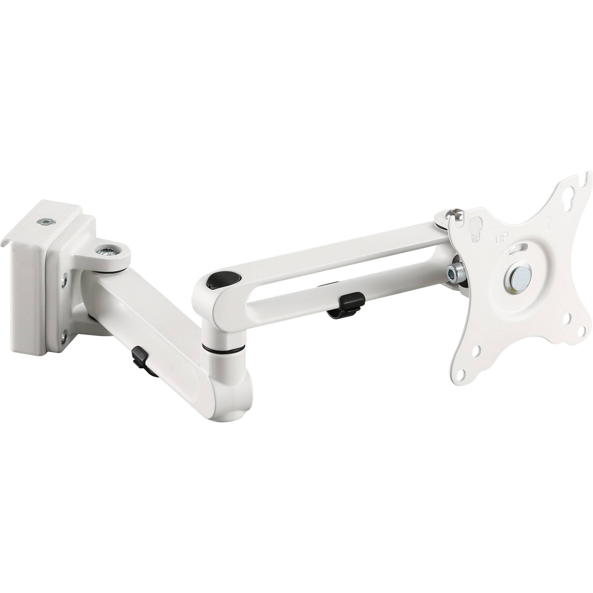 InLine® Slatwall Monitorhalterung lang, weiß-1