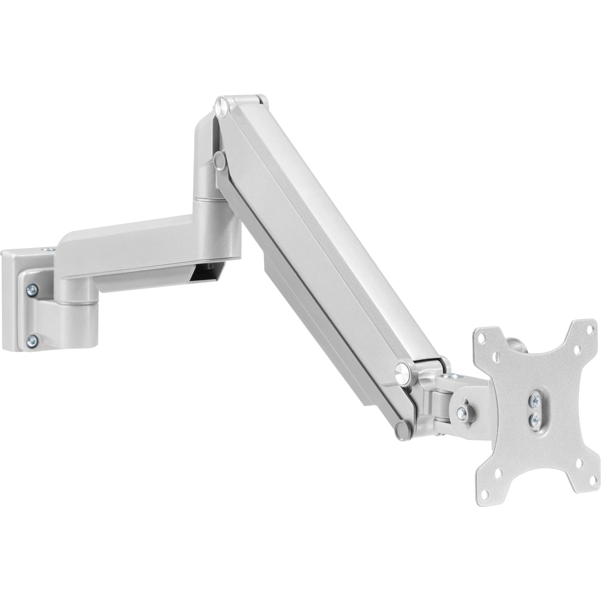 InLine® Slatwall Lifter Monitorhalterung, silber-3