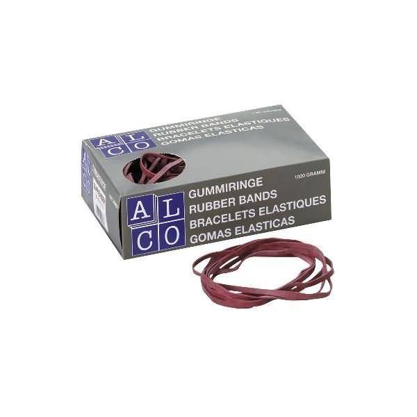 Gummiband Naturkautschuk 10x130mm rot 1000g-0