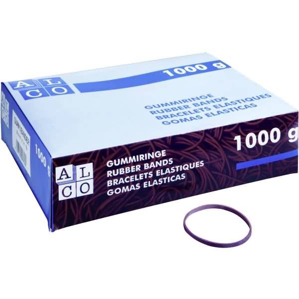 Gummiring Naturkautschuk 25mm rot 1000g-0