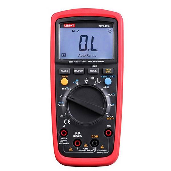 UNI-T UT 139A - Multimeter digital 2000 Counts TRMSMultimeter