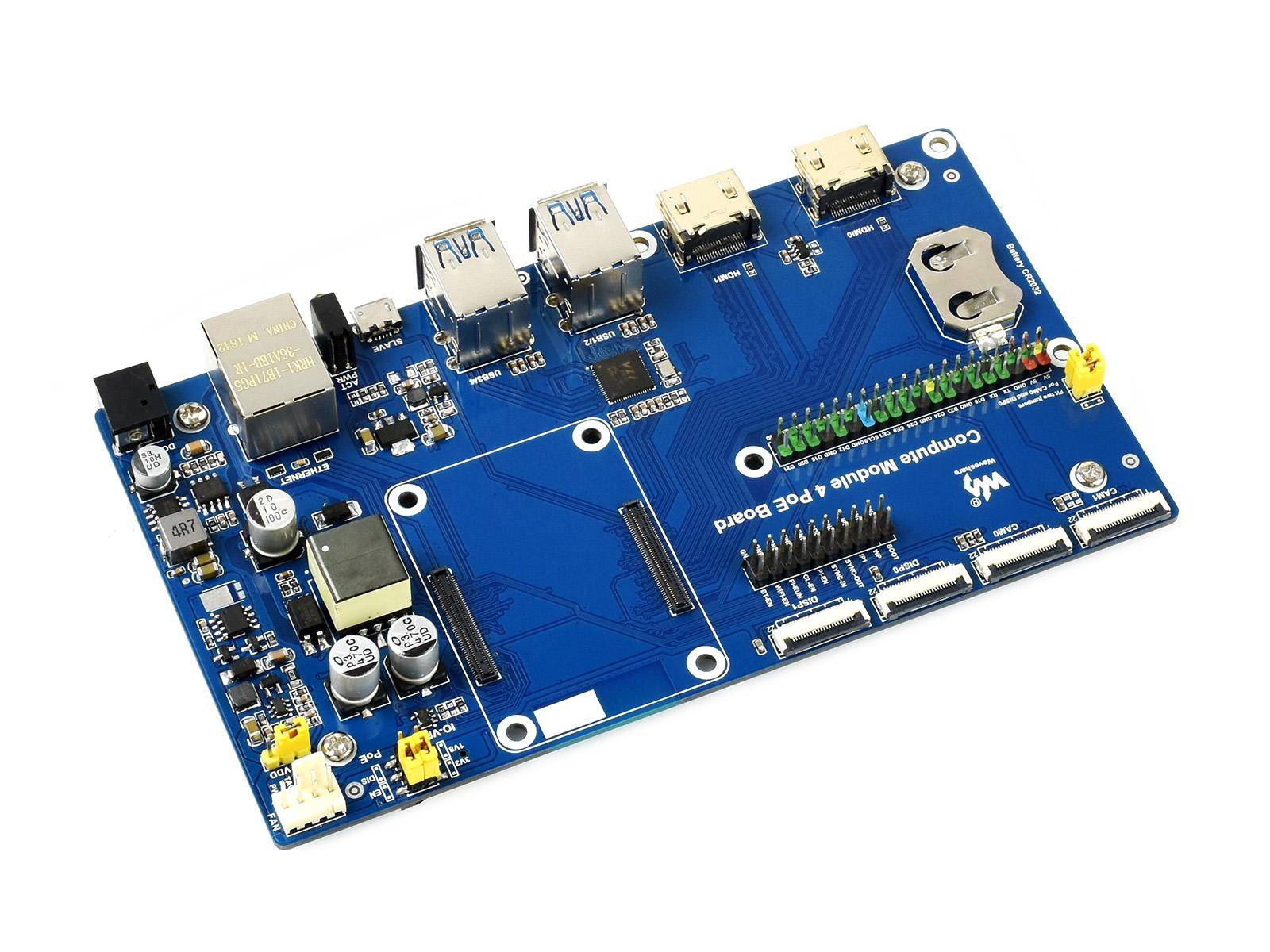Raspberry Pi Compute Module 4 IO Board mit PoE Funktion-1