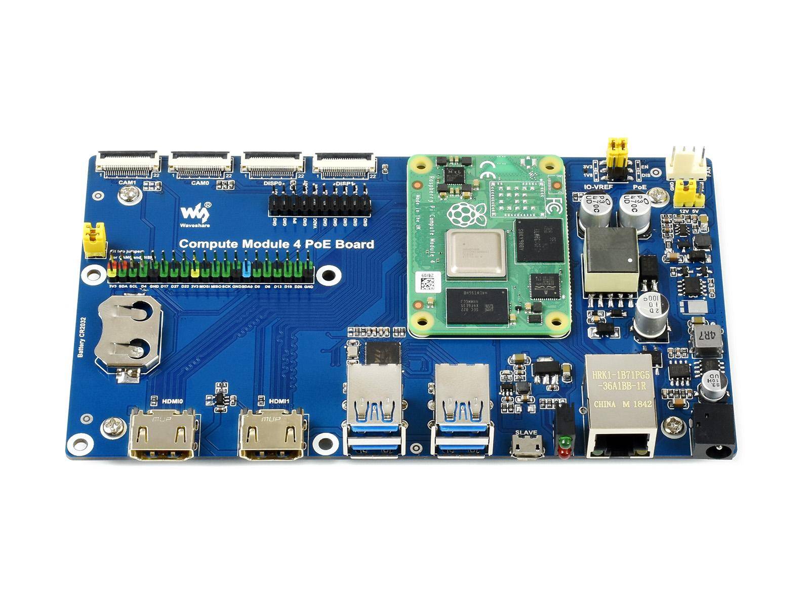 Raspberry Pi Compute Module 4 IO Board mit PoE Funktion-4