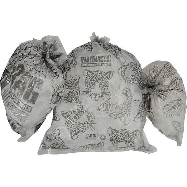 Wildbag Müllbeutel 100% Wildplastik 25 µm 35 l VE 180 Stk. Wildplastic GmbH 69737549-0