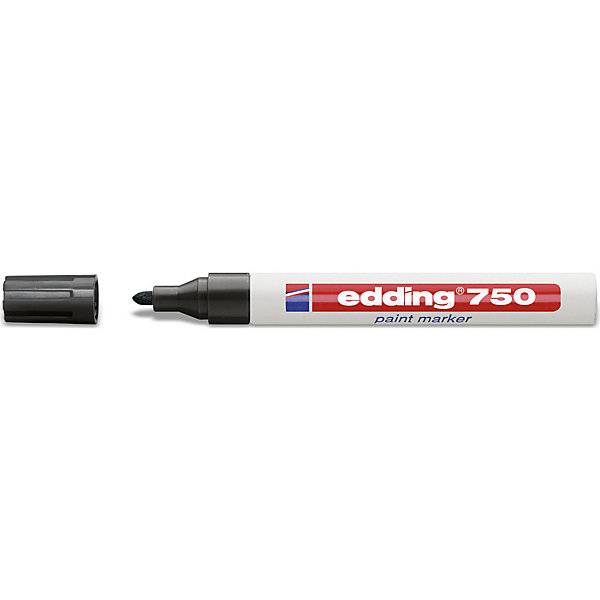 Lackmarker edding® 750 Strichstärke 2 - 4 mm VE 10 Stk schwarz. edding Vertrieb GmbH 69743749