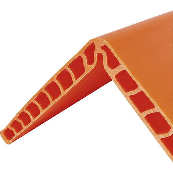 Kantenschutzschiene aus PE Schenkelmaße 120 x 120 mm Länge 1000 mm blau. TAKKT Industrial & Packaging GmbH-1