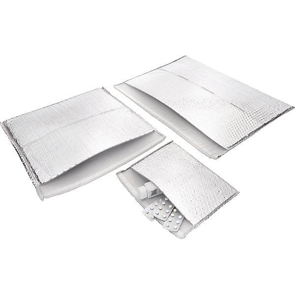 Luftpolster-Thermobeutel aluminiumbeschichtet VE 10 Stk LxB 400 x 400 mm. TAKKT Industrial & Packaging GmbH-2