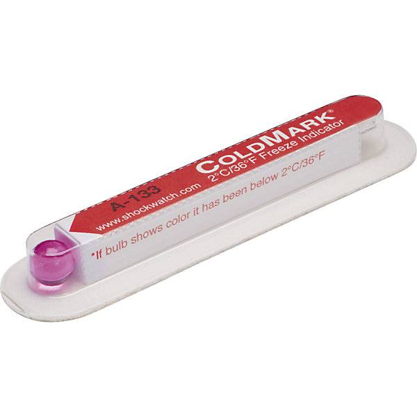 ColdMark® Indikatoren Temperaturgrenzwert 2 °C VE 10 Stk HxB 9 x 84 mm. 70008549 700085 49 (cm2)-1