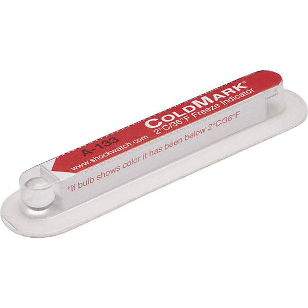 ColdMark® Indikatoren Temperaturgrenzwert 0 °C VE 100 Stk HxB 9 x 84 mm. 70008149 700081 49 (cm3)-0