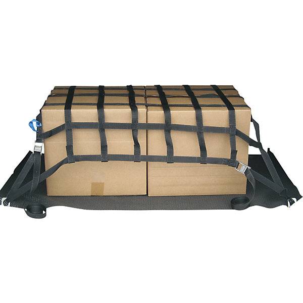 Ladungssicherungsnetz 100 % Polyester 200 daN LxB 900 x 900 mm. TAKKT Industrial & Packaging GmbH 69954249-0