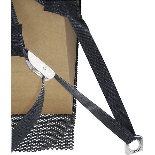 Ladungssicherungsnetz 100 % Polyester 200 daN LxB 900 x 900 mm. TAKKT Industrial & Packaging GmbH 69954249-1