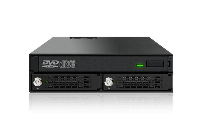 Icy Dock ToughArmor MB994IKO-3SB - Gehäuse für Speicherlaufwerke - SATA 6Gb/s /-4