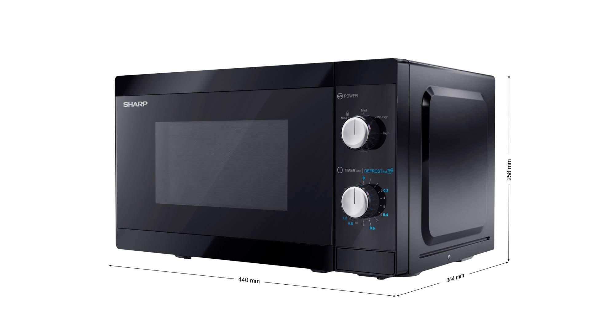 Sharp YC-MS01EB - Mikrowelle - 20 Liter - 800 W-4